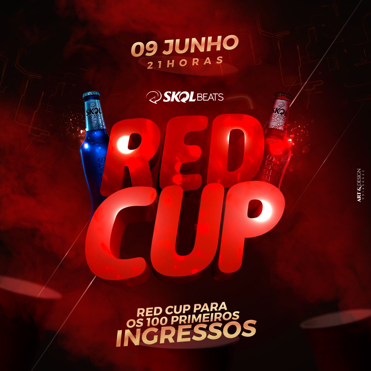 Mais uma festinha vem aí 💥
Já que todos gostaram da última e pediram outra, voltamos com a REDCUP para reviver os funks de todas gerações! 
Últimas unidades de REDCUP disponíveis nos pontos de vendas.