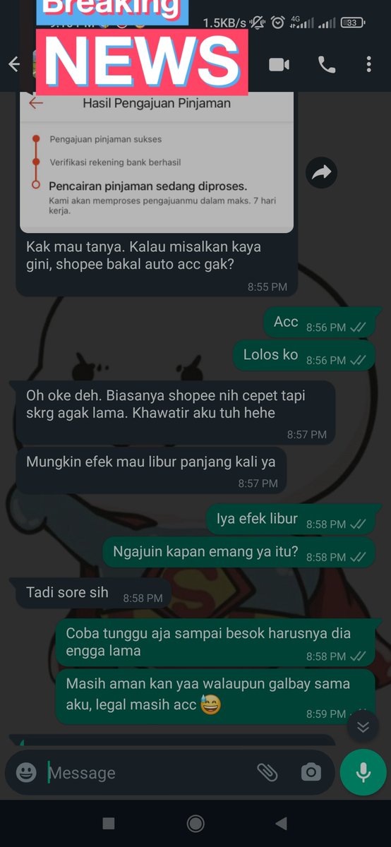 Enaknya galbay kalau dibantu joki, masih bisa ACC pinjaman legal. Kalau daftar sendiri dan galbay sendiri hmmm gatau yaa kalian resikonya gimana. Mari main aman.
#jokipinjol #pinjamanonline #zonauang