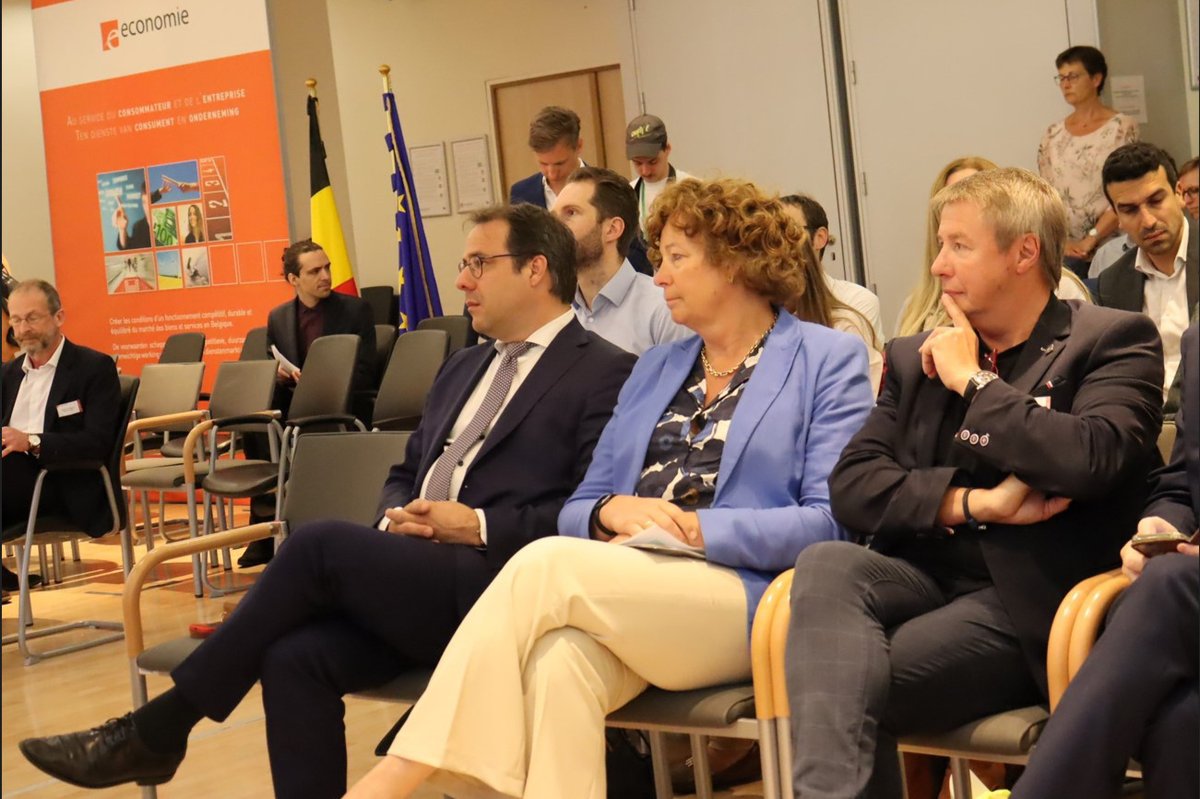 keytechbe's tweet photo. KeyTech est fier d’avoir pu contribuer au succès de la société FEGC, sélectionnée comme lauréate du projet « augmenter la cyber-résilience des PME » en présence de la ministre des Télécommunications, Petra De Sutter et du ministre des Indépendants et des PME, David Clarinval. https://t.co/5xiLCBZcq4
