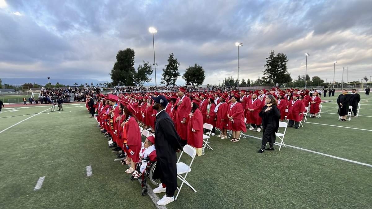 Pomona High Red Devils Commencement Ceremony class of 2023 #SeniorSZN #PomonaRedDevils #forksupreddevils #graduation #Classof2023