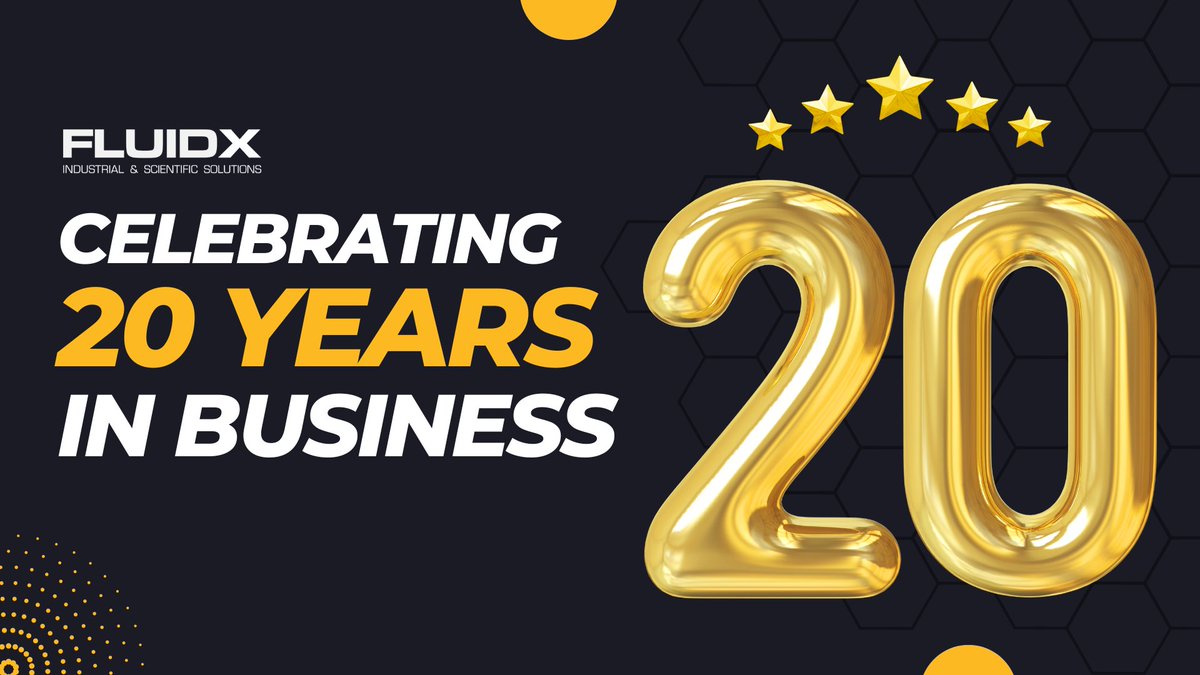 We Are Thrilled To Announce That FLUIDX Is Celebrating Its 20-Year Anniversary! 

Read our story here: fluidxinc.com/blog/fluidx-yo…

#Fluidx #20yearsinbusiness #vacuumtechnology #vacuumpumps