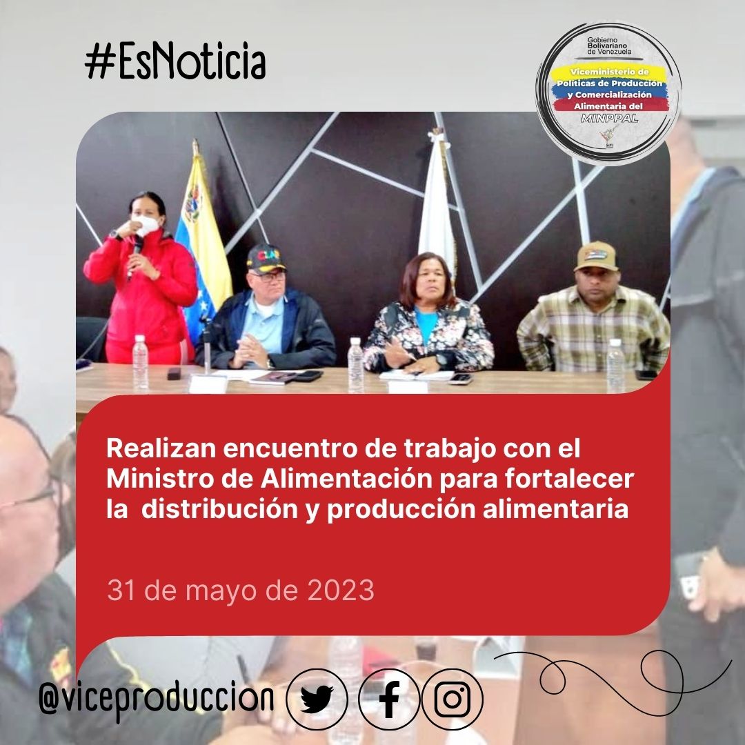 #31May | #EsNoticia | Líderes y Lideresas de los #CLAP de las 22 Parroquias de Caracas, realizan encuentro de trabajo con la presencia del Ministro <a href="/LealTelleria/">M/G Carlos Leal Tellería</a> para fortalecer la estructura de distribución y producción alimentaria. 

#ElSurRenace
#AlimentarEsVencer