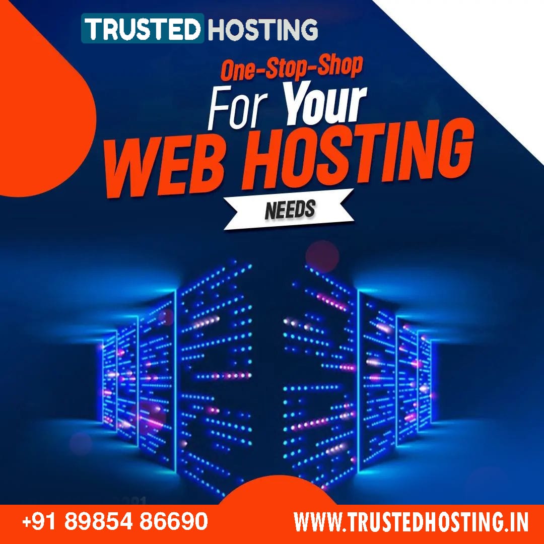 Best  & Premium Quality Web Hosting Services At Affordable Prices 
Visit : trustedhosting.in

#Wordpress #Website #Opencart #Joomla #WebHosting #WebDeveloper #WordpressDeveloper