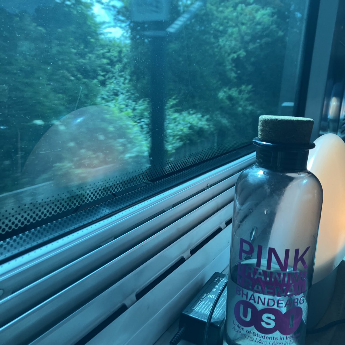 On the train to @uccsu for @TheUSI Crossover Comhairle Náisiúnta! Over tomorrow and Friday, incoming officers, as well as those returning next year and leaving, come together. It’ll be my last council as an SU officer after two years, and handing over my role next month!