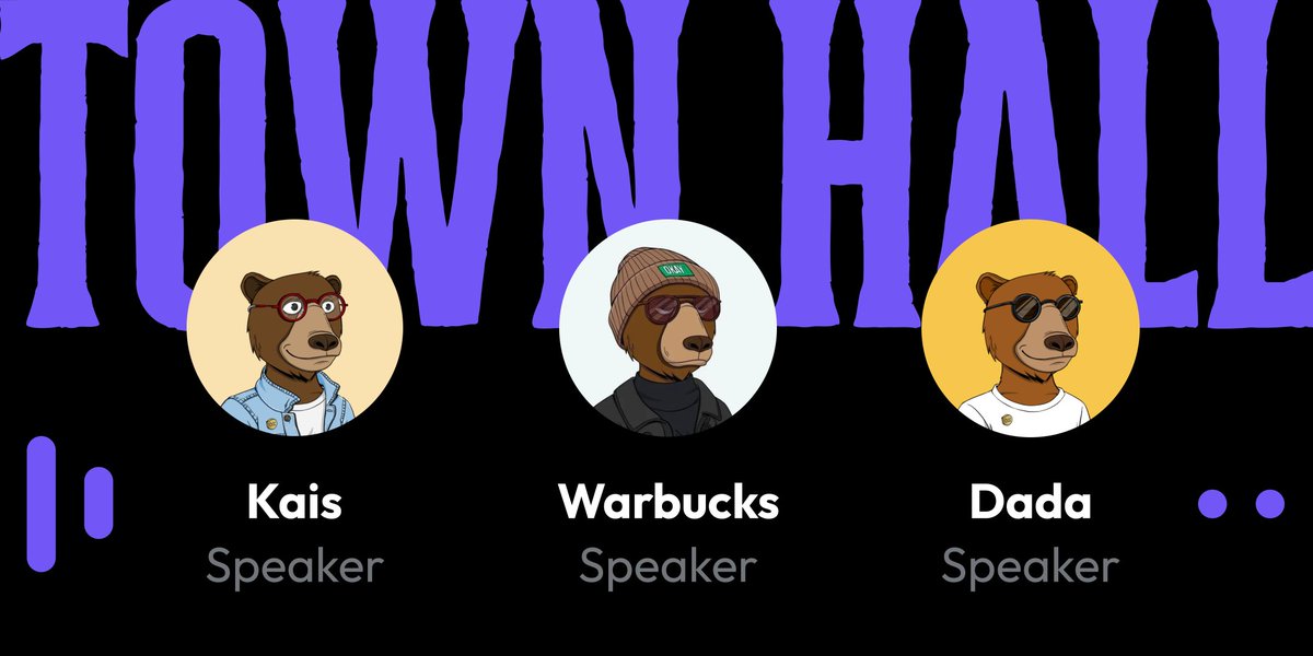 It's time for an update. 

Want to know what the team has been up to? Join our upcoming Community Townhall! 👌

🗓️ 31st of May
⌚ 5pm EST/ 9pm UTC
📍Twitter Spaces
twitter.com/i/spaces/1BdGY…

- All things NFT NYC
- Limited edition drops
- Breakpoint
- And more 

WAGBO