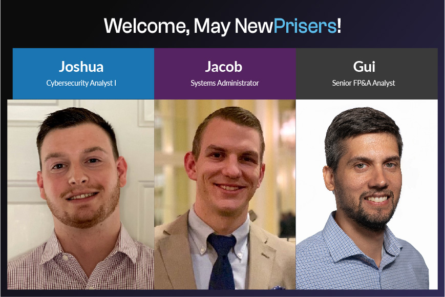 Dataprise's tweet image. Join us in welcoming our May #NewPrisers to the #Dataprise Family!

#Newhire #NewEmployee #Welcome #NewPrisers #winningwithIT #topworkplace #lovewhereyouwork