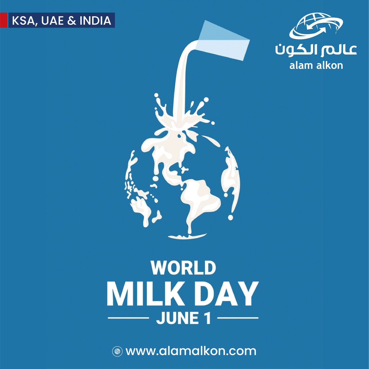 Raise a glass and celebrate World Milk Day with us! 📷📷 Today, we honor the incredible nutritional benefits and deliciousness of milk.  Share your favorite milk moments and tag us using #WorldMilkDay. Cheers to the power of milk! 📷📷 #MilkPower #CelebrateDairy