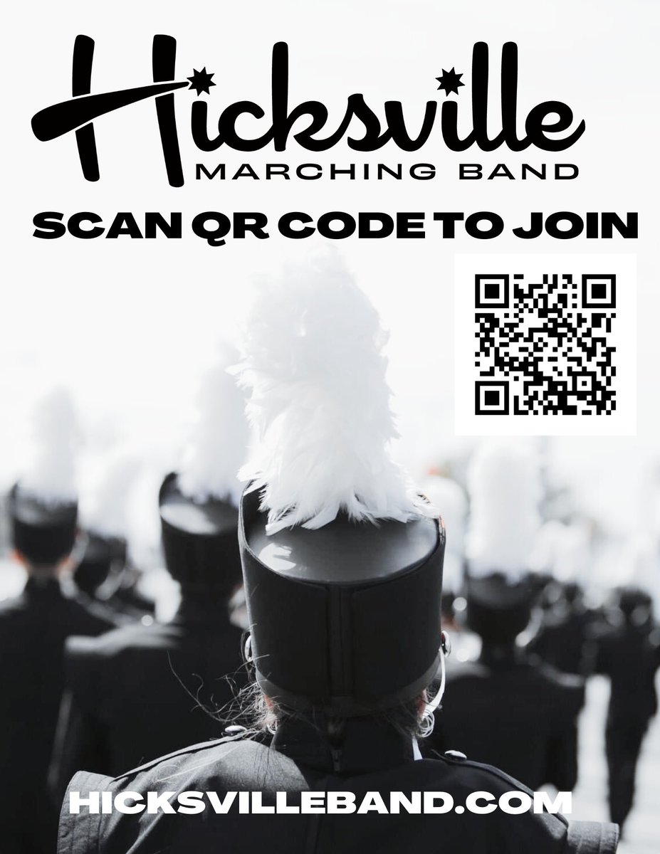 MissBarnettBand's tweet photo. The 2023 season is here! Join us for our first rehearsal Wednesday June 7 @ Hicksville HS 🧡🖤 https://t.co/GQWh2c0dI8