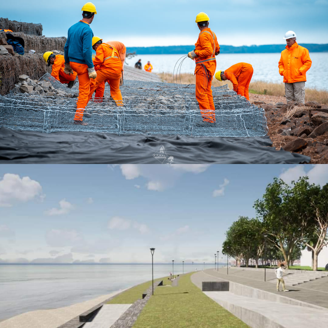 Omega1057's tweet photo. #OBRA DE PUESTA EN VALOR Y PROTECCIÓN DE COSTAS DE FEDERACIÓN: PROTEGER DE LA EROSIÓN Y QUE SEA MAS INCLUSIVO EL ACCESO A LA COSTA

Buscan frenar la erosión de las costa y permitir darle un uso inclusivo al lsector, para que puedan disfrutar Federaenses y Turistas https://t.co/2I91OpexmT