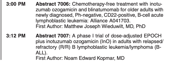 Anand_88_Patel's tweet photo. Please join us on June 2nd at 1pm for the @ASCO #ASCO23 oral abstract session on leukemia, MDS &amp; cell therapies! It's an incredible lineup of abstracts covering CAR-T, myeloid malignancies, and ALL! 

I'm excited to be discussing Abstracts 7003-7005 #leusm #mdssm https://t.co/H28ajA5cRE