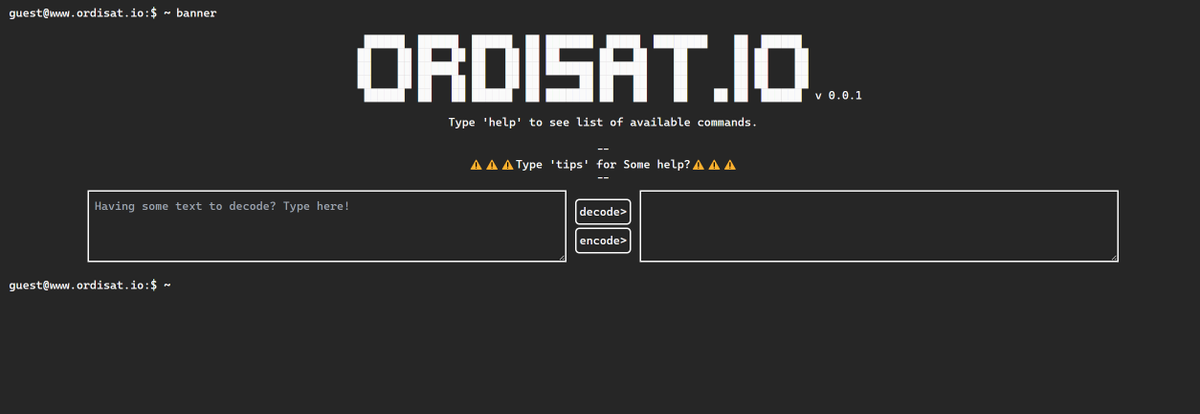 ⭐⭐⭐追风Lab✘  <a href="/OrdiSat_io/">OrdiSat 🏴🫡</a>  🌱

这个项目使用Base 58编码进行交流，打开官网 OrdiSat.io，用户可以进行文本的编码和解码，非常有意思

🍭 抽 2 ✘ WL   

1⃣Follow <a href="/OrdiSat_io/">OrdiSat 🏴🫡</a> + <a href="/ZF_lab/">追风Lab .eth🌿</a>  

2⃣Like + RT  

3⃣留下地址

⏰24H

#Crypto #ETH #BTC #Airdrop #Testnet #NFT #Giveaway