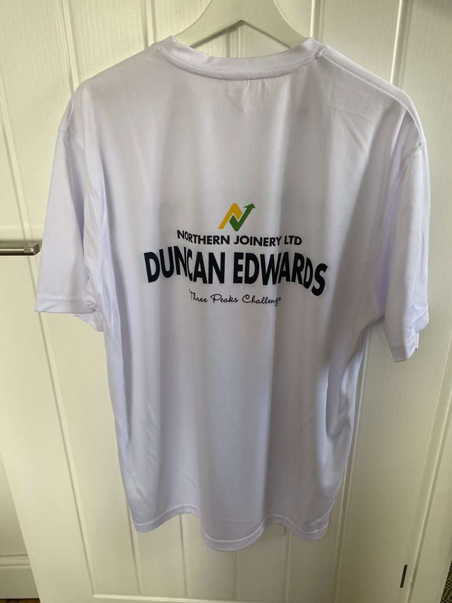 NorthernJoinery's tweet photo. Only 3 days left before the #3PeaksChallenge begins!

We have almost smashed our second goal of £2000. We are sitting at just over £1800. Help us reach our goal before the challenge begins!

Keep your eye out for more pictures of the shirts coming soon!
https://t.co/5eDqVnLLMj https://t.co/sixmNqrGxJ