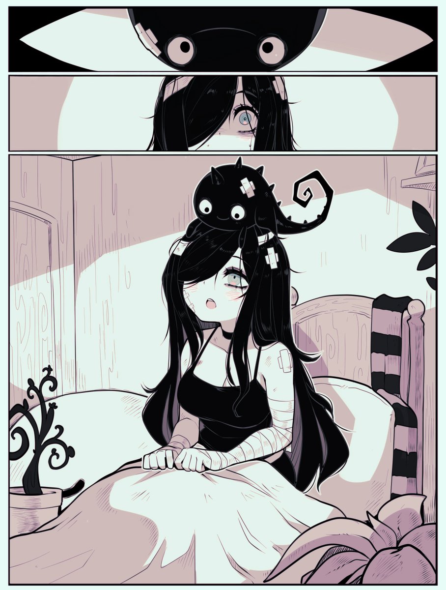 Amissio Ch6-pt3!  A bad dream, fueled by bad memories. But finally, Aria wakes up.   