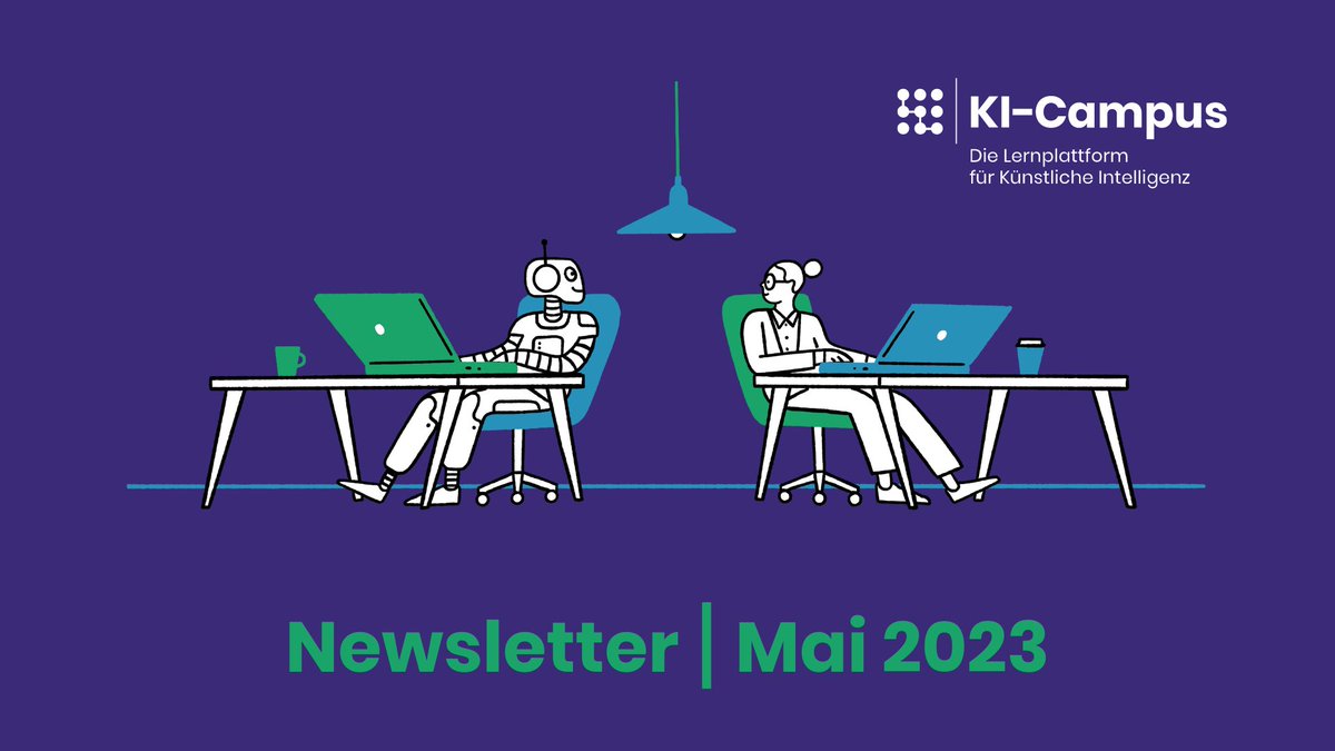 Unser #Newsletter ist da! 📨

👉Großer #UFFestival-Rückblick
👉#Forschungskolleg KI-Kompetenzen
👉#Moodle-Integration
👉#KI-Kummerkasten Dokumentation
👉Neue Kurse, Podcasts &amp; Events

Jetzt lesen &amp; weitersagen:
➡️mailchi.mp/ki-campus/mai-…

#TwitterCampus #LernenmitKI #OER #mAI