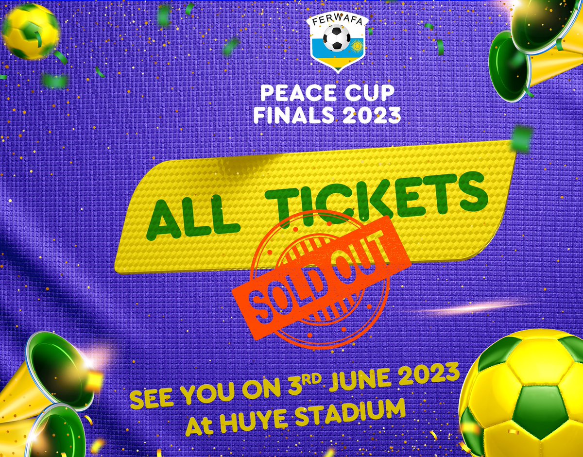 MGFanClub_'s tweet photo. #PeaceCupFinals23
#TuriMGFanClub🇷🇼️ 

■ Ama tike(Tickets) y'imikino yanyuma ya #PeaceCup23 yose yamaze kugurwa,igisigaye nuko umunsi ugera■

https://t.co/l30rmmERpp 

#Once_A_Legend_Always_Legend 
#Be____Blue____Be____Original https://t.co/3tOhWap97q