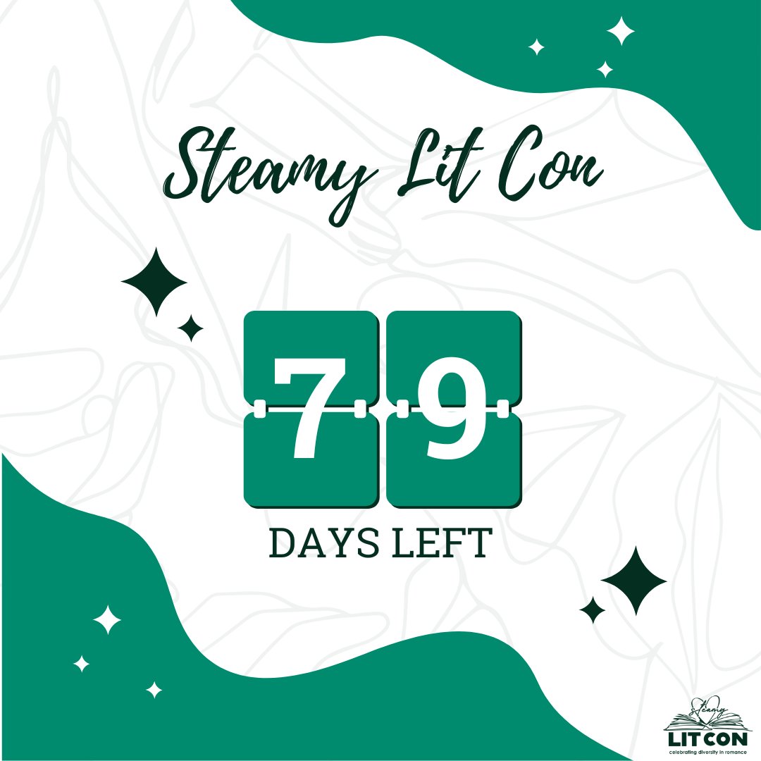 79 days until Steamy Lit Con! Tickets are on sale until July 8!
#booktwt #steamyreads #steamylitcon