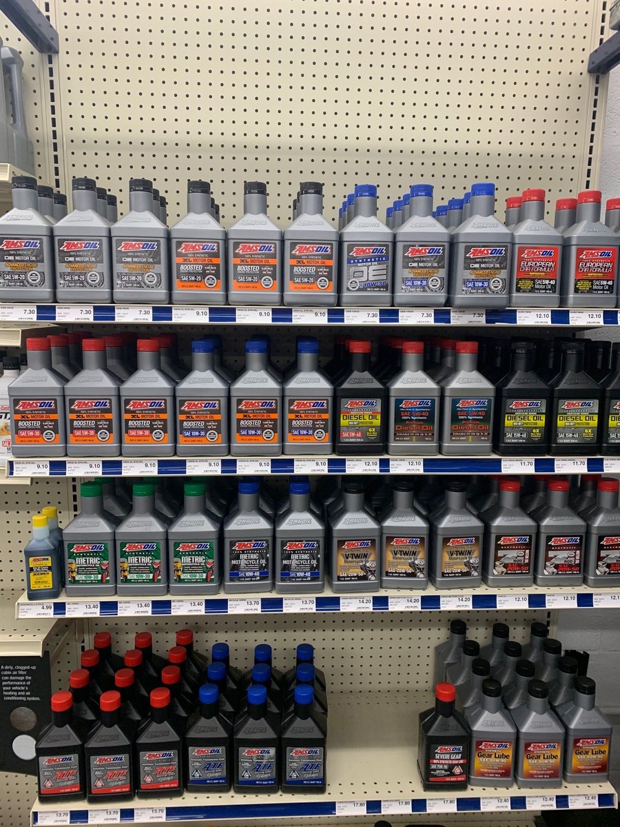 We offer a wide selection of AMSOIL. Stop in today!