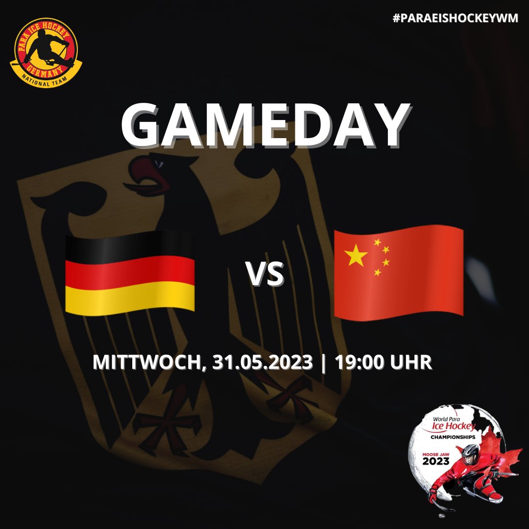 Das letzte Vorrundenspiel steht an 🔥
Nochmal alles geben Jungs 💪
•
•
#paraeishockey #paraicehockey #teamdeutschland #eishockey #eishockeywm #eishockeydeutschland #eishockeyfans #eishockeynews #eishockeyliebe #eishockeyspiel #länderspiel #teamgermany #parasport #paralympics