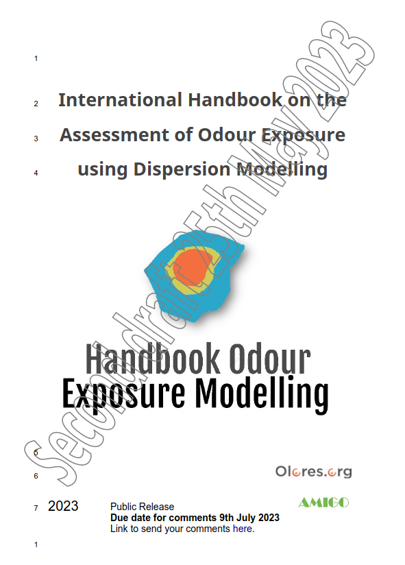 AmigoAsociacion's tweet photo. Participa en la convocatoria  de comentarios sobre el segundo borrador del Manual Internacional sobre  la Evaluación de la Exposición a los Olores mediante el uso de Modelos  de Dispersión
📅 hasta el 9 de julio
5⃣0⃣ profesionales de todo el mundo.
https://t.co/Wos12VoJA6 https://t.co/ta50z3Ii1F