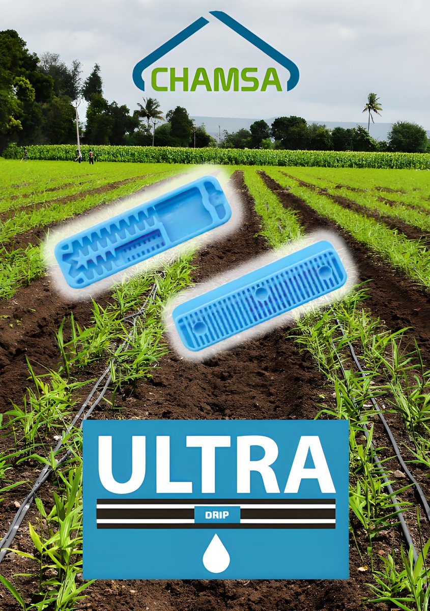 Grupo_Chamartin's tweet photo. Discover how to eliminate clogs in your irrigation with our #UltraDrip drip tape.
Watch the video📱
https://t.co/1QvZy9gRlb 👈
Do you want more information? 📞 Contact us
https://t.co/uRSU5J4ay2
#Chamsa #Irrigation #DripTape #AgriTech #UltraDrip #Filtration https://t.co/JpznbjLpLG
