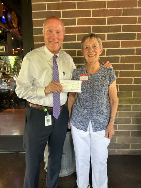 Our deepest gratitude goes out to the Worthington Thrift Shop for their generous donation to our Columbus Cancer Clinic! Your gift will change the lives of so many clients in need.