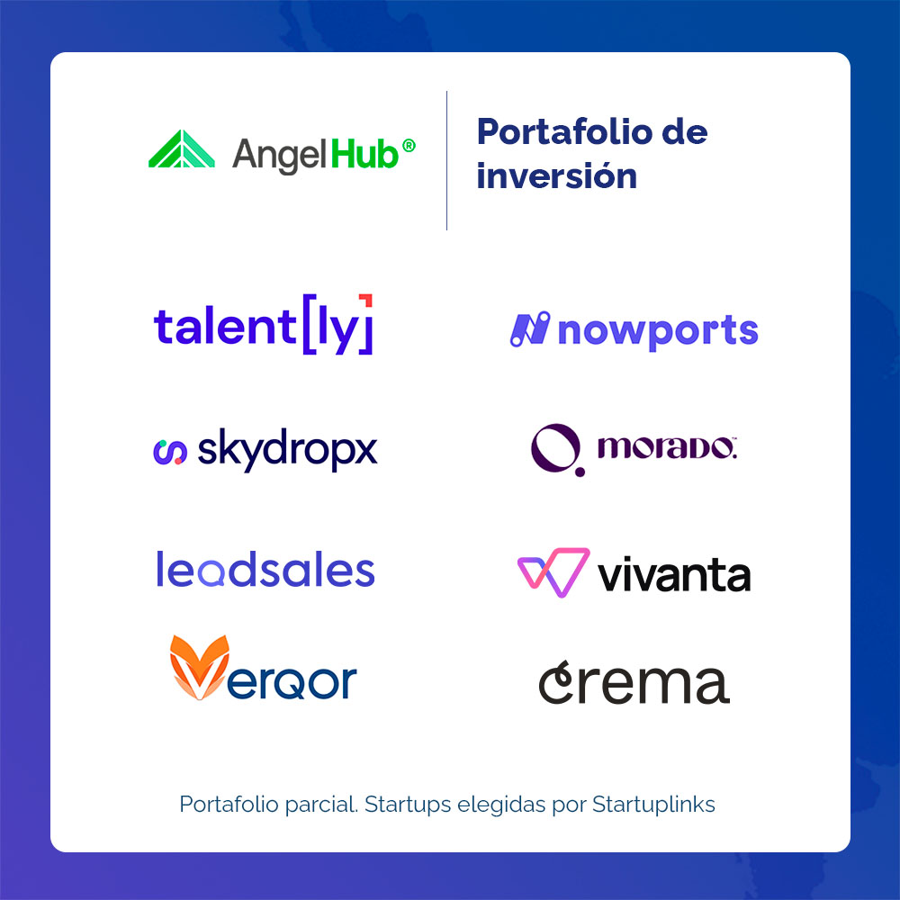 (1/2 ) En menos de 4 años, @AngelhubVC ha logrado crear un portafolio bastante interesante y variado, donde se incluye ya a 1 unicornio 🚀

Felicidades al equipo liderado por <a href="/MarioGarcia/">Mario Garcia</a> y <a href="/santiagosadal/">Santiago Sada</a> por el increíble desempeño.