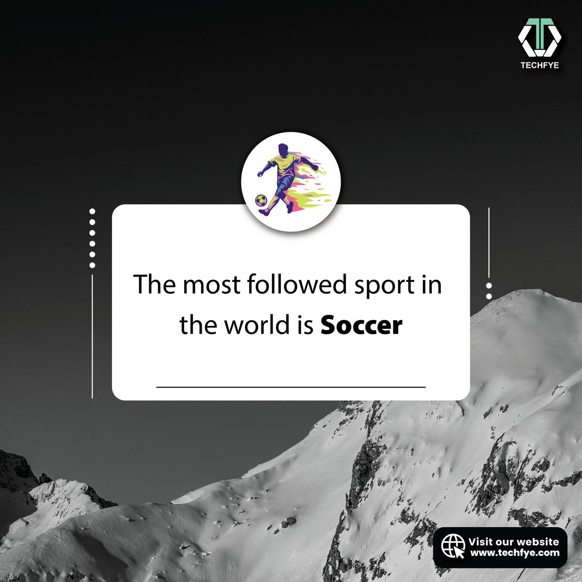 Techfyeinit's tweet image. TechFact Week

The most followed sport in the world is Soccer.

#techfact #techfactory #techfactsmeaning #techfactsnews #techinterestingfacts #techfactcenter #funtechfact #techfactgames #sportsnews #sportsfacts #soccergame #soccerball #soccerworld #soccerplay #worldfamoussports