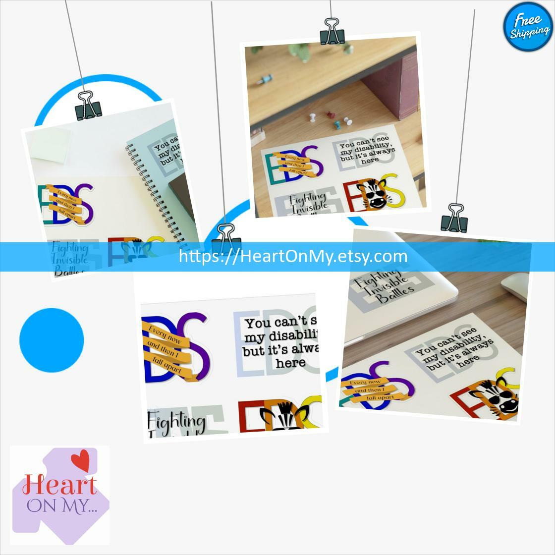 HeartOnMy1's tweet image. Smart Buys! Ehlers-Danlos Syndrome Awareness Sticker Sheet starting from $17.95 at etsy.com/listing/125547… See more. 🤓 #EhlerDanlo #EdsAwareness