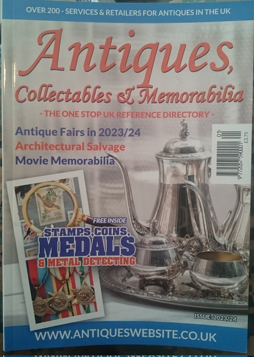 Got this free from <a href="/MediaChameleon_/">Media Chameleon</a> at the Luton job fair, all the pens and other freebies but this the best one, it will be very helpful in me finding new places to hunt for militaria and collectibles. 
#militaria #armysurplus #antiques #collectibles #jobsfair