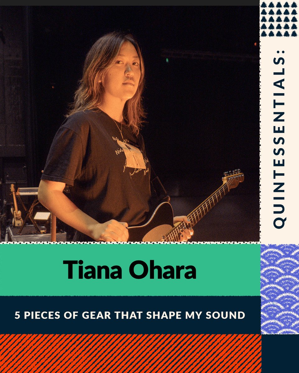 "My imagination was running wild as a kid...I'd sit in my room for so many hours just playing because music was, and still is my safe space and outlet." - <a href="/tianaohara/">Tiana Ohara</a>'s #QuintEssentials:  5 pieces of gear that shape her sound. bit.ly/OurGearOurVoic…