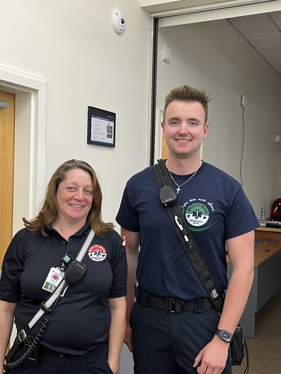 Shawn_Clemens's tweet photo. Starting Wednesday off with a meet and greet at the Malta-Stillwater EMS! Great conversations and opportunities! #EMSappreciation #NYNJ #LifeAtATT https://t.co/SKl4uCq3MF