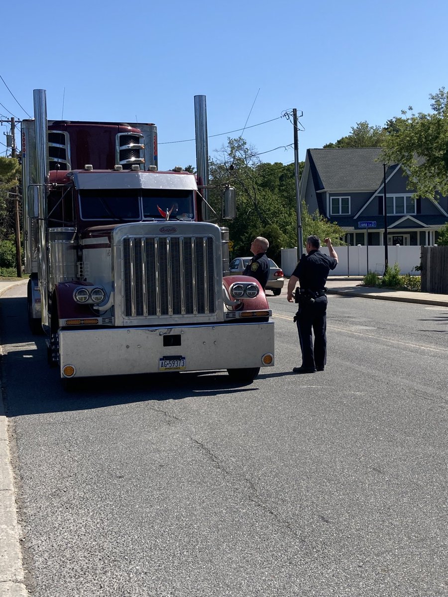 Dedham Police Dept on Twitter "Officers conducting heavy commercial