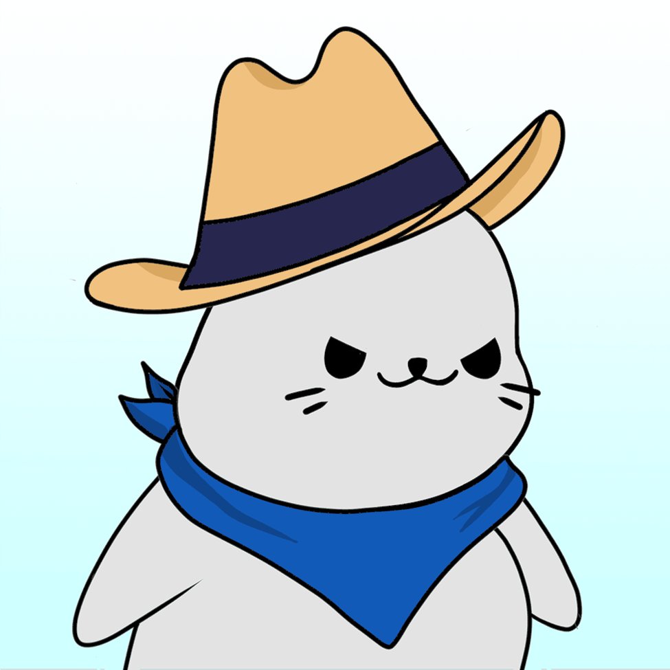Alpha_Camps's tweet photo. We sniped a @sappyseals w/a cowboy hat and bandanna off of the floor today for our DAO.

Thinking we've reached the accumulation period for @sappyseals &amp; @MemeMachineAI coming out (perfect timing) likely soon. https://t.co/cD0zewp9oe