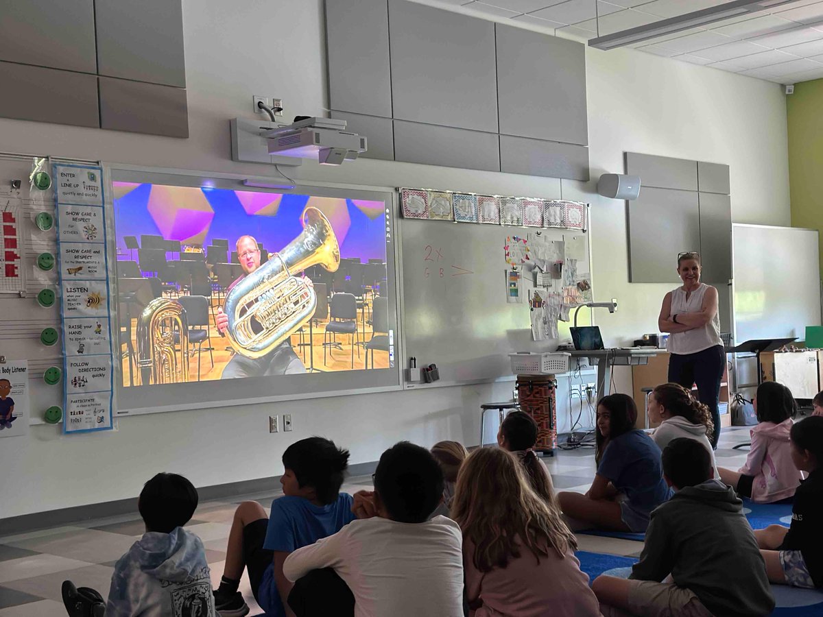 Y’all if you ever get a chance to hang in Ms. Iannuzzi’s music room at Hastings, you’ll be served such a positive, engaging, and fun learning experience! 4th graders are learning about the instruments of the brass family! <a href="/lexingtonsuper/">Dr. Julie Hackett</a> <a href="/SchoolHastings/">Maria Hastings School</a> <a href="/folmads/">FOLMADS</a>