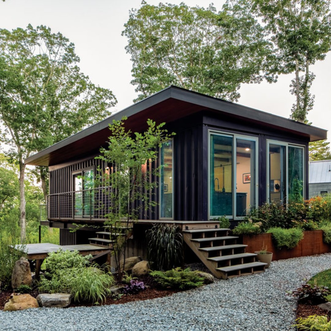 Discover the beauty in simplicity with these stunning shipping container homes, where minimalist design meets functionality, just like this beautiful home from mainehomes.com 😍

#shippingcontainerdesign #containerliving