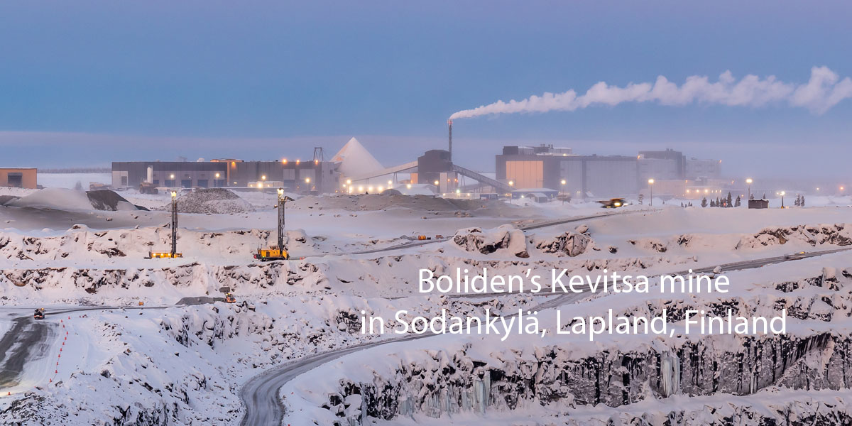 Post-conference excursion to #Boliden’s #Kevitsa mine in Sodankylä, Lapland, Finland is sold out. Kevitsa is a #nickel – #copper sulphide deposit with important #gold, #cobalt and #platinum-group-metals by-product credits. #FEM2023Levi