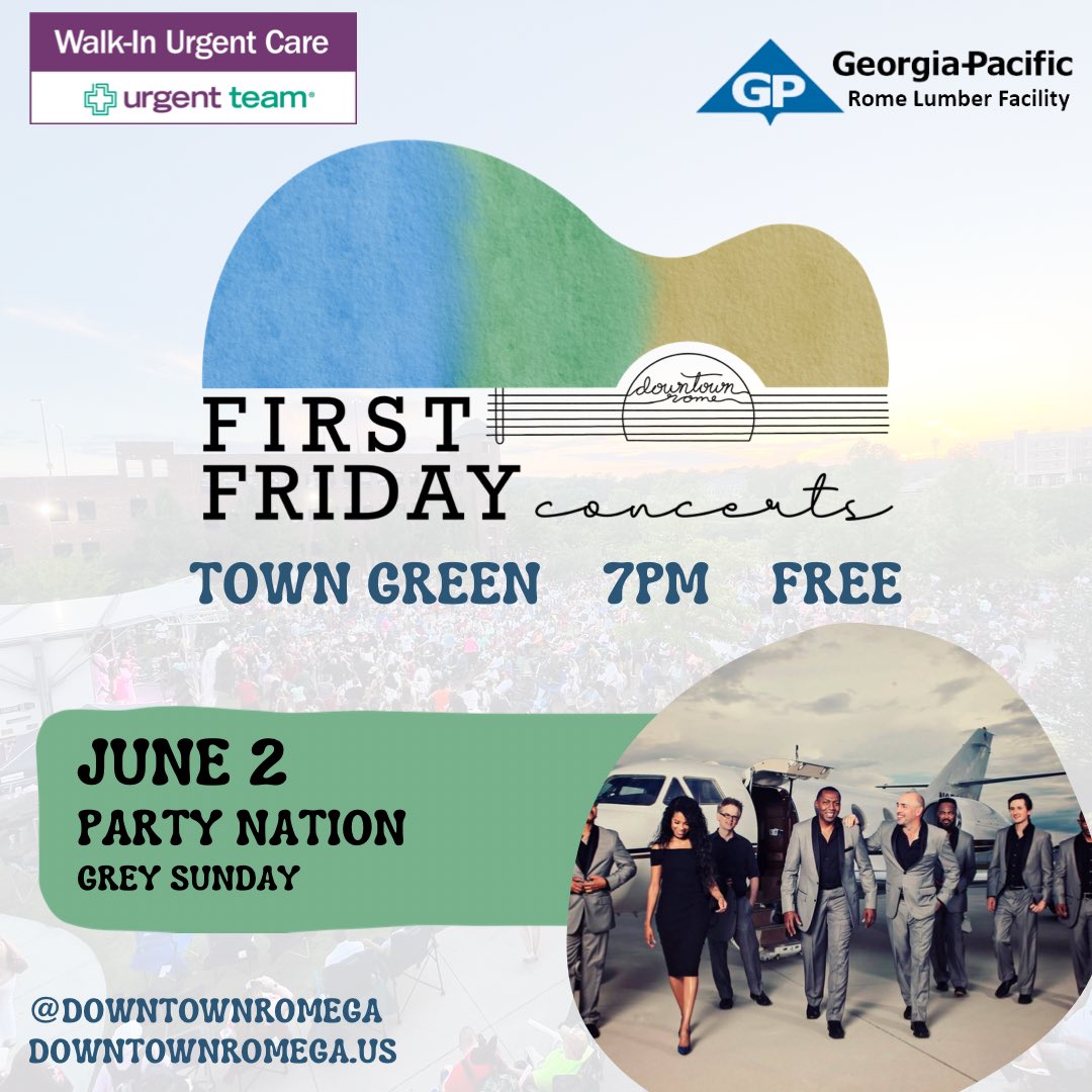 First Fridays kick off this week🥳