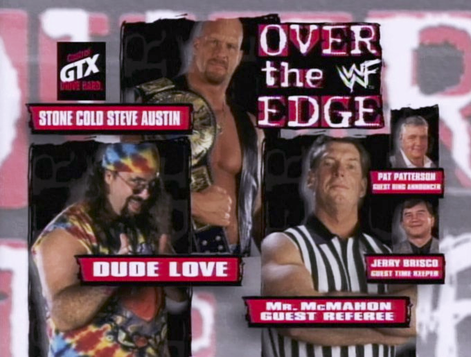 5/31/1998

'Stone Cold' Steve Austin defeated Dude Love in a Falls Count Anywhere Match to retain the WWF Championship at Over the Edge from the Wisconsin Center Arena in Milwaukee, Wisconsin.

#WWF #WWE #OvertheEdge #StoneColdSteveAustin #DudeLove #MickFoley #VinceMcMahon