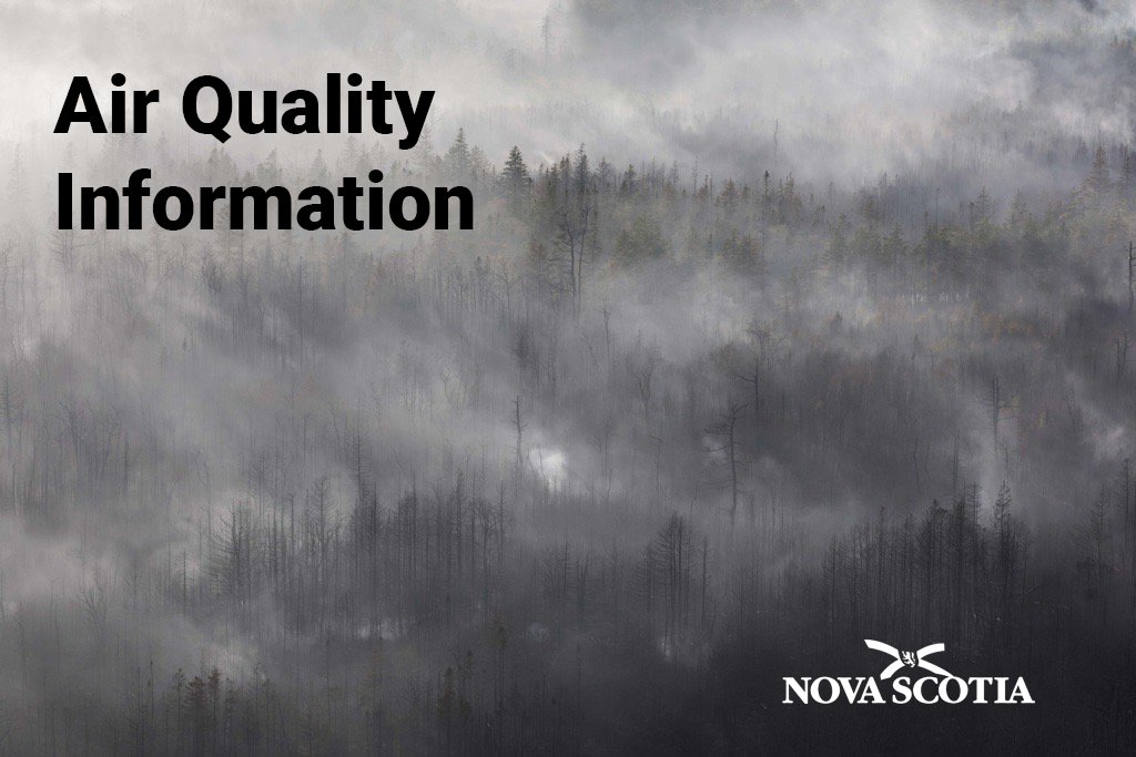 In areas affected by smoke from the wildfire, air quality can impact your health. #NSFire Symptoms can be mild (sore eyes, cough, runny nose) or more severe (worsening of underlying lung or heart conditions). Children, elderly people, those with underlying health conditions