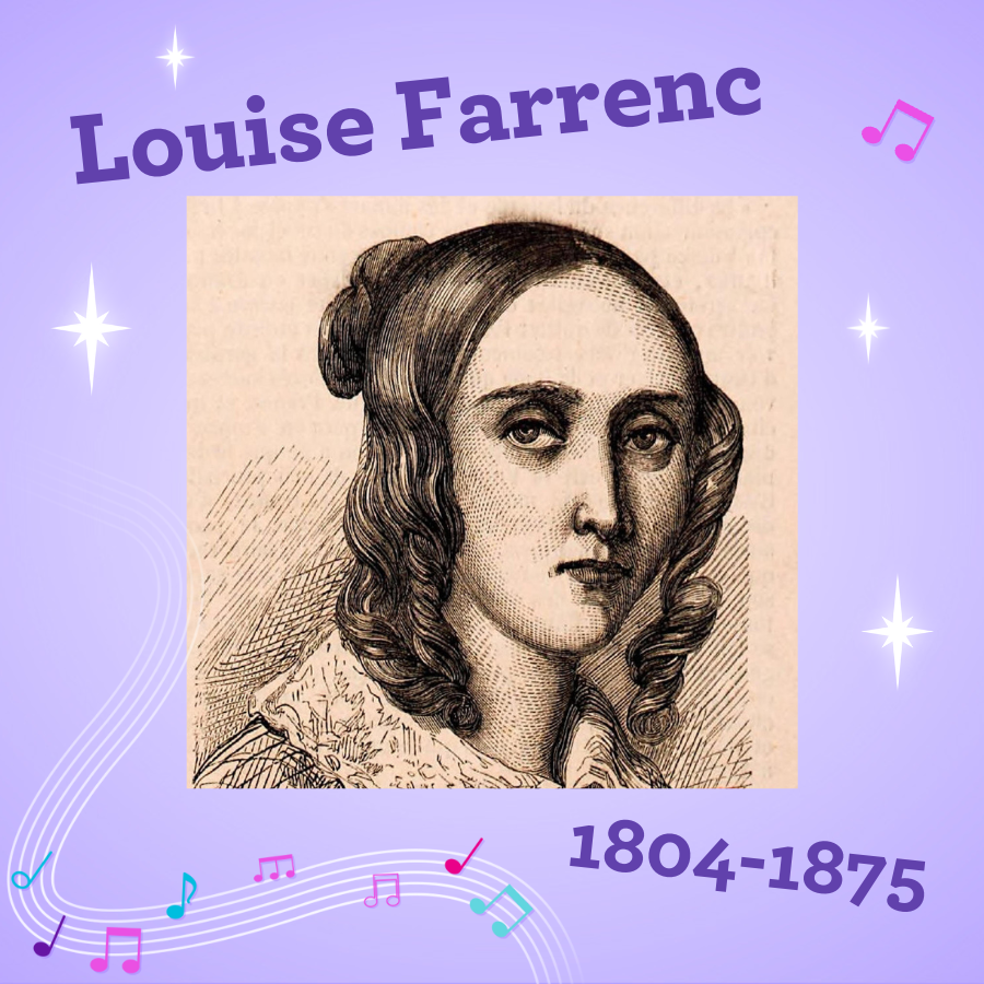 AllegraSparkle's tweet photo. Happy birthday to Louise Farrenc! 🎈 In addition to writing brilliant music, Farrenc demanded &amp; received equal pay after 7 years of being paid less than her male counterparts when she was Professor of Piano at the Paris Conservatory, a position she would hold for 30 years. ✨ https://t.co/84B3tLakrS