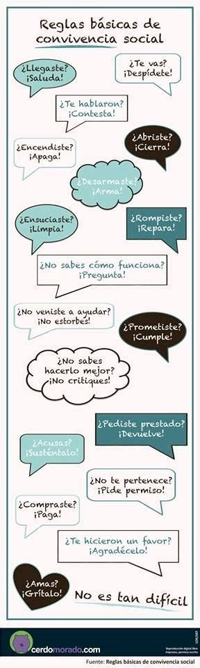 Hola Buenos días, tener una vida feliz y tranquila implica una sana convivencia social, encontré reglas básicas para tenerla, a ver qué te parecen y que opinas. 🙂🫱🫲😀 #FelizMiercoles