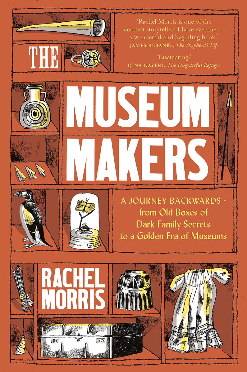 "'What are you doing?'. 
'Making the Museum of Me'."
- What a wonderful book from <a href="/MoMarcoPolo/">Rachel Morris</a>. The Museum Makers is a personal story and one that lifts the veil on the magical world of museums. 
Now I want to start my own 'Museum of Me'.  septemberpublishing.org/product/the-mu…