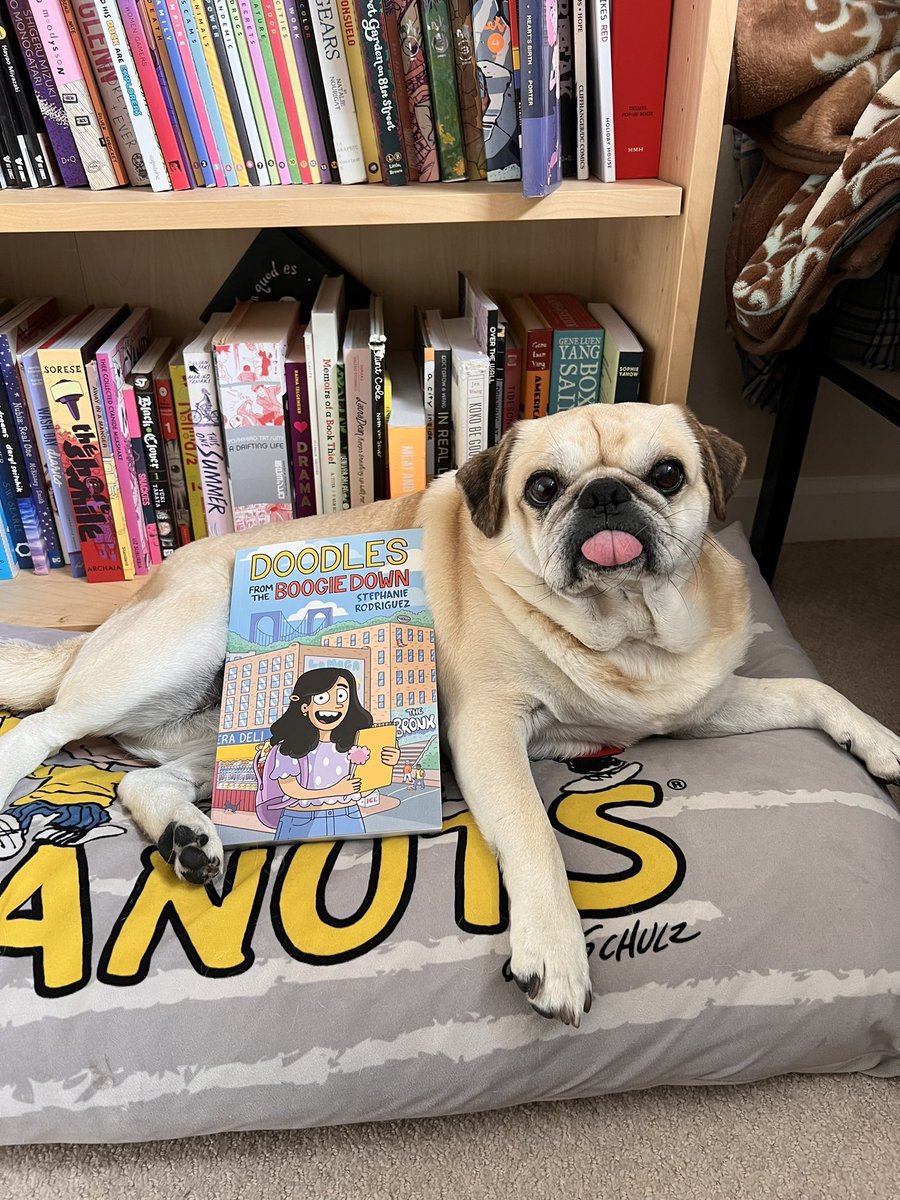 Mary Shyne (@maryshyneonline) on Twitter photo The Book Pug thinks your next great read should be Doodles from the Boogie Down by <a href="/StephGuez/">STEPH RODRIGUEZ</a>! Come for the spot-on early aughts references, stay for the realistic portrayal of fraught friendships and artistic growth ⨠The Book Pug thinks your next great read should be Doodles from the Boogie Down by <a href="/StephGuez/">STEPH RODRIGUEZ</a>! Come for the spot-on early aughts references, stay for the realistic portrayal of fraught friendships and artistic growth āØ