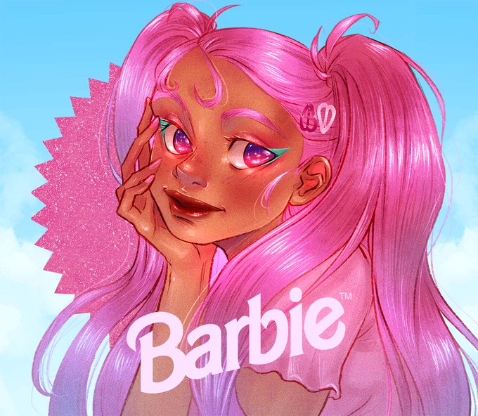 「Barbie」 illustration images(Oldest))