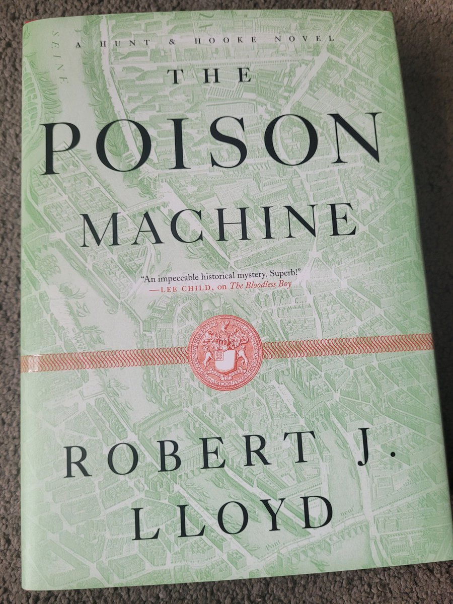 Thanks to the fab people at @melvillehouse who have invited me onto the #blogtour for #ThePoisonMachine by #RobertJLloyd ⬇️📚☠️

I'm looking forward to this sequel to The Bloodless Boy!

#books #bookpost #bookblogger #HistoricalFiction #CrimeFiction