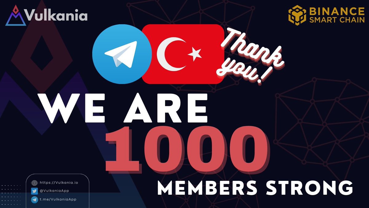 @BNBCHAIN We are very proud of our turkish community 🇹🇷🌋