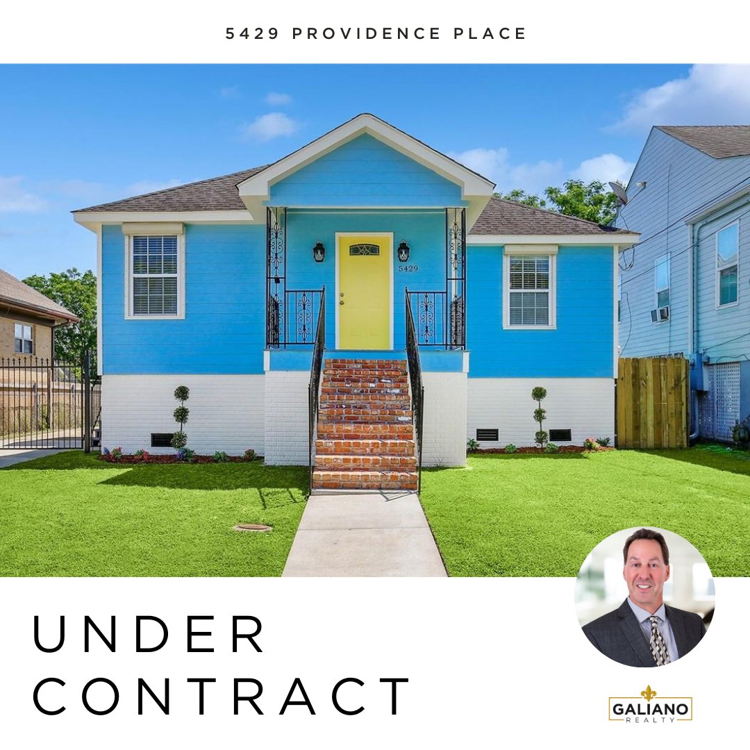 Great job Herb!!

📍5429 Providence Place
3 Bed | 2 Bath | 1,280 Sq.Ft.
Listed by Herb Kaufman

🌐 ow.ly/T4la50OATc6

#nolarealestate #neworleansrealestate #realestate #undercontract #neworleans #galianorealty #neworleanshomes