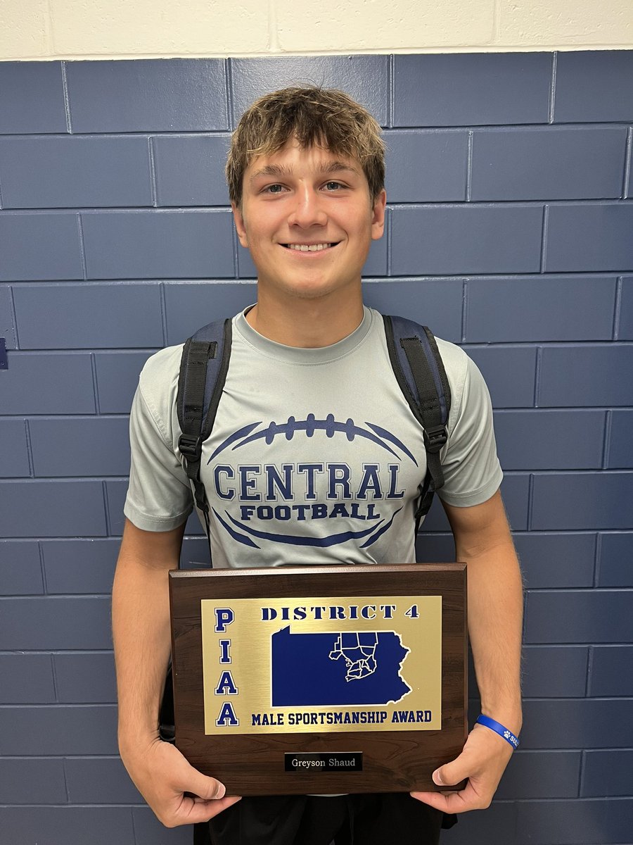 ccbluejaysports's tweet photo. Congratulations to Grayson Shaud and Alyxandra Flick who received the District IV Sportsmanship Award for Central Columbia.   Thank you for representing our school for the last many years. https://t.co/7zTfqzApsV