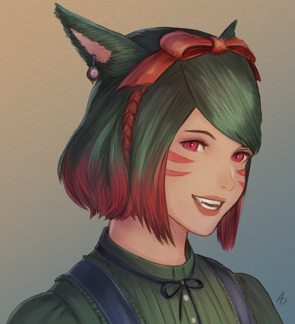 aerwindale's tweet photo. Latest commission was this. #FF14art #miqote #ff14イラスト https://t.co/2vKeU06jVe