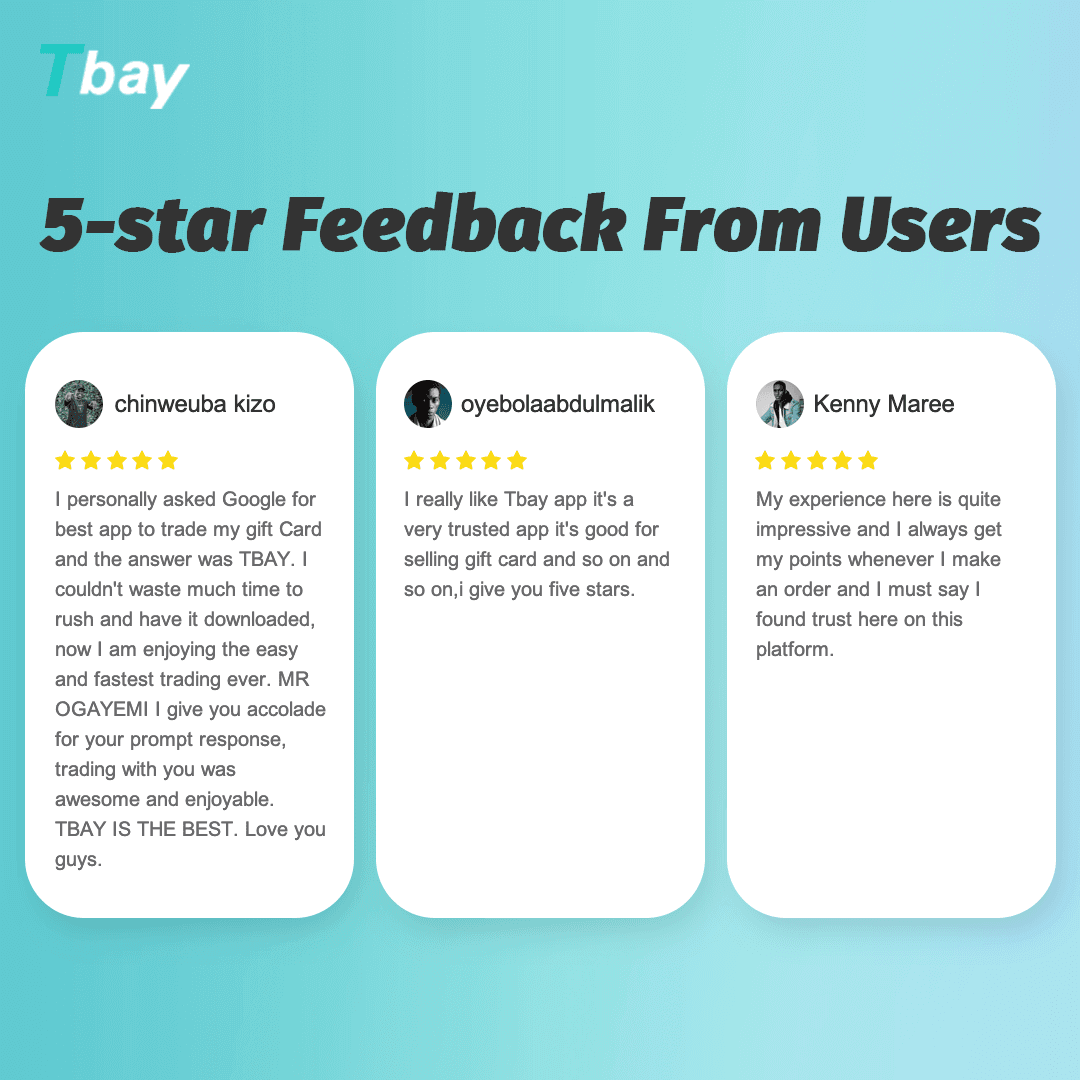 Real feedback from our users, and we always treat our users sincerely.😝

#Tbay #GooglePlay #goodreview